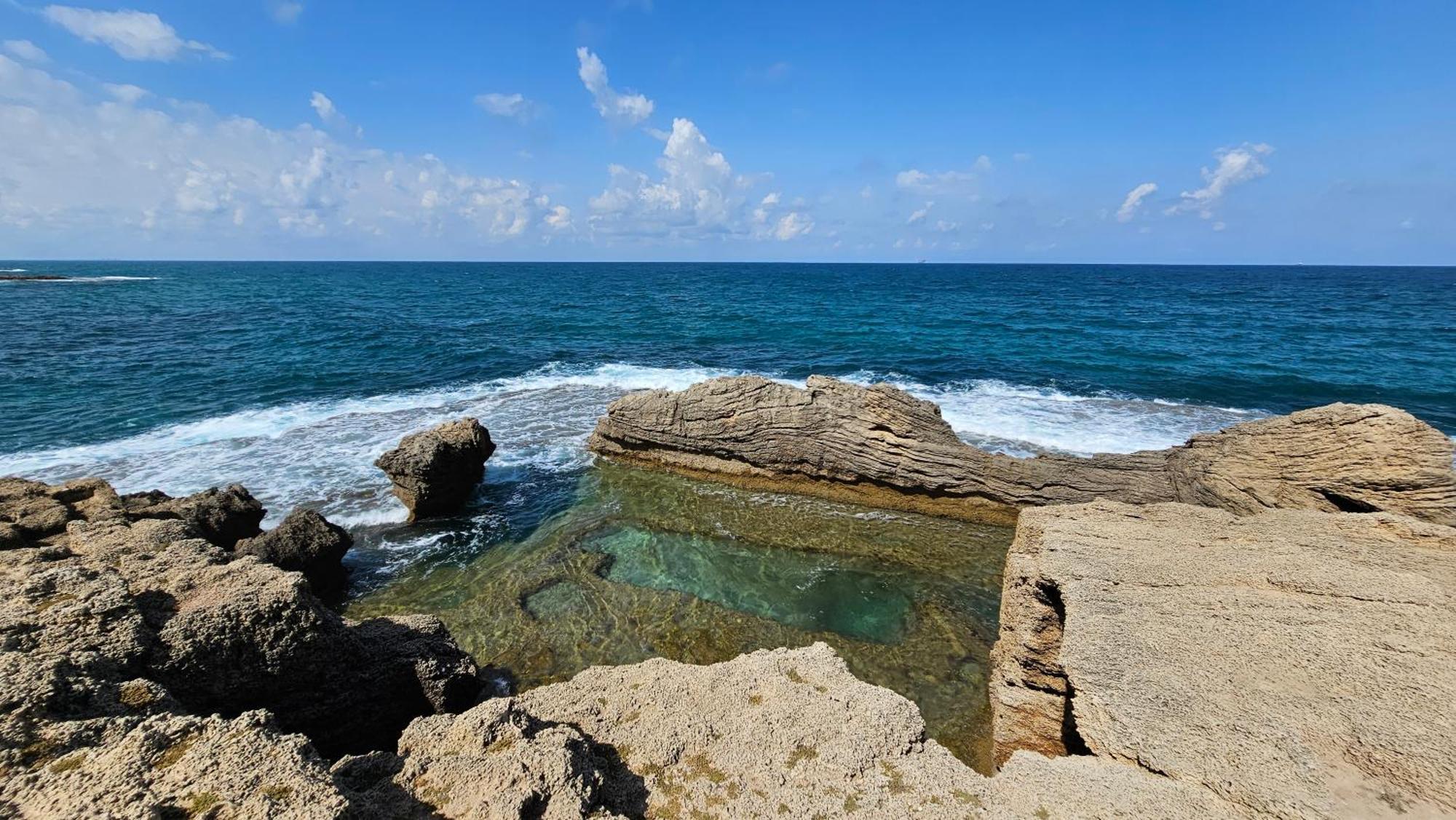 Cozy Seaview Glamping Caravan HaBonim Exteriér fotografie
